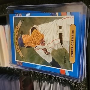 1990 roger clemens diamond kings card